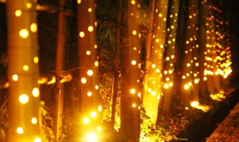 100万人のキャンドルナイト 燈明の夜in柳川「でんきを消して、スローな夜を」