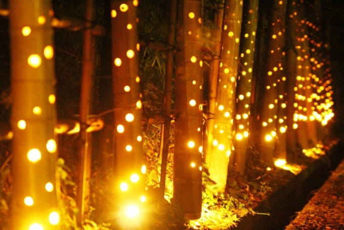 100万人のキャンドルナイト 燈明の夜in柳川「でんきを消して、スローな夜を」