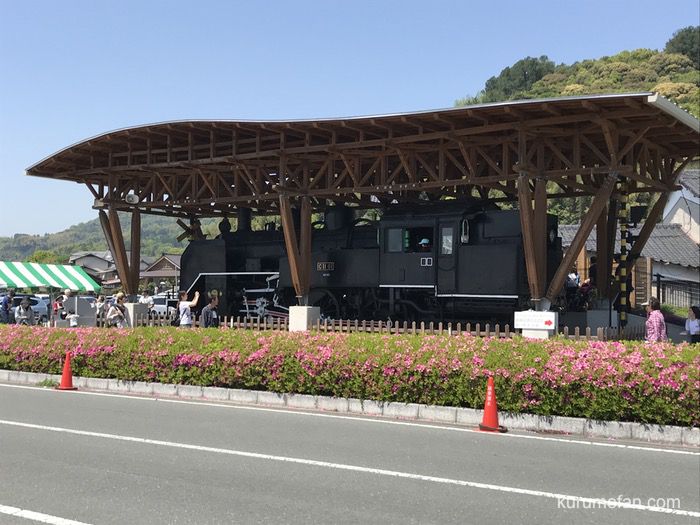 黒木町 C11形蒸気機関車