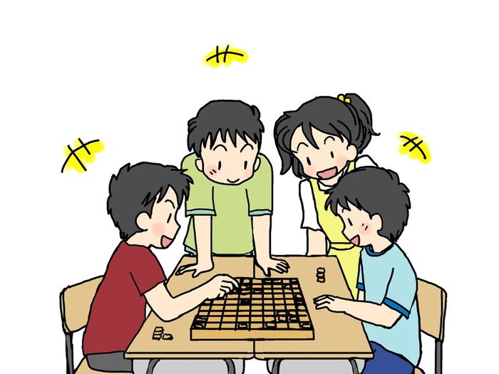 第1回ジュニア将棋大会inフレスポ 64名のグループ戦！