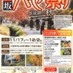 柳坂ハゼ祭り 新・日本街路樹100景にも選ばれている久留米市山本町の櫨並木