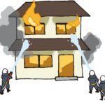 八女市で住宅一棟が全焼 殺虫剤スプレー缶が爆発か【火事情報】