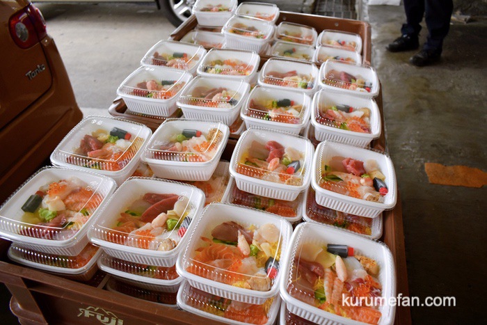 久留米市 市場祭り 海鮮丼