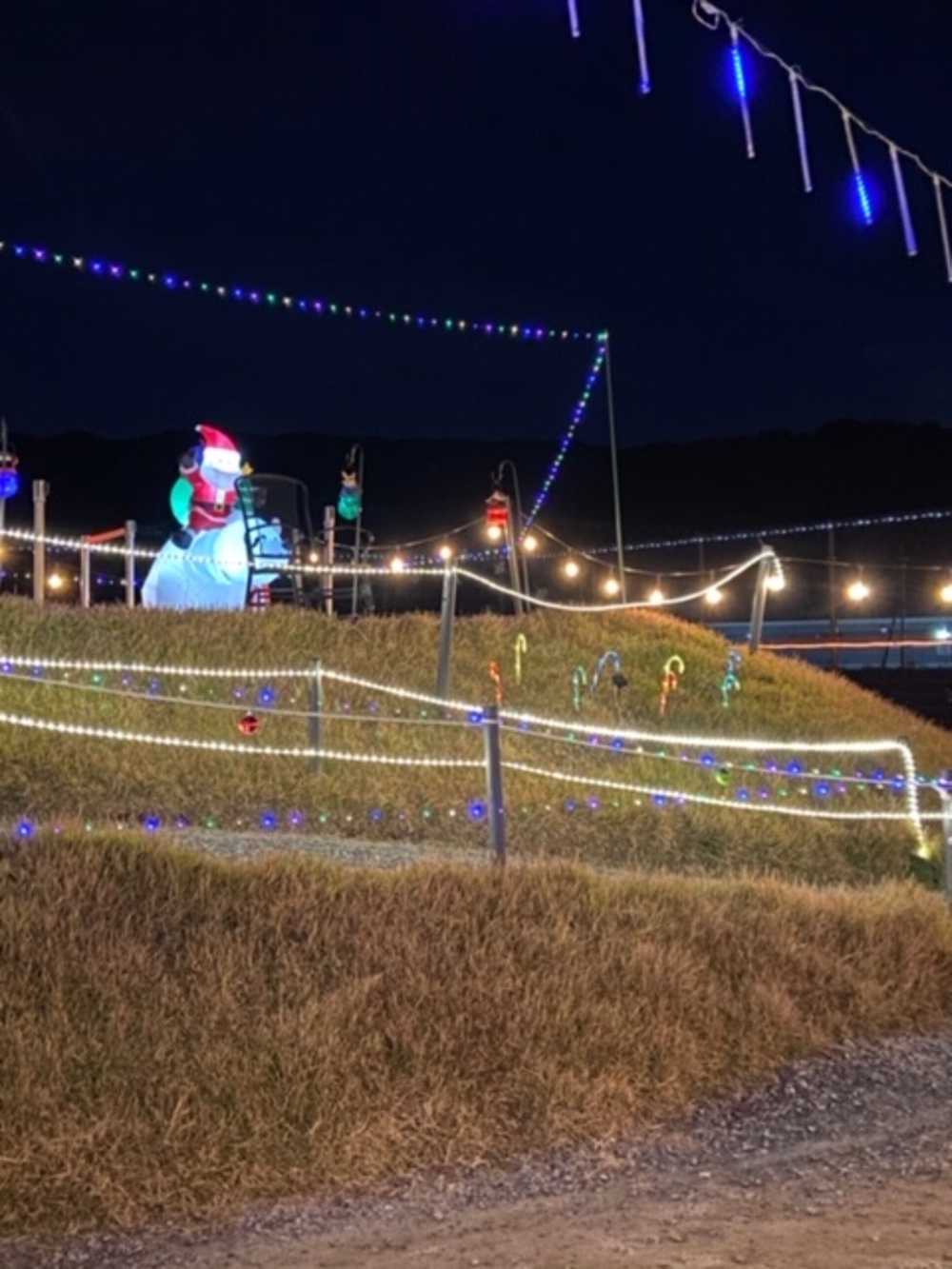 e-ビークルパーク クリスマスバージョンに!夕方からはライトアップ