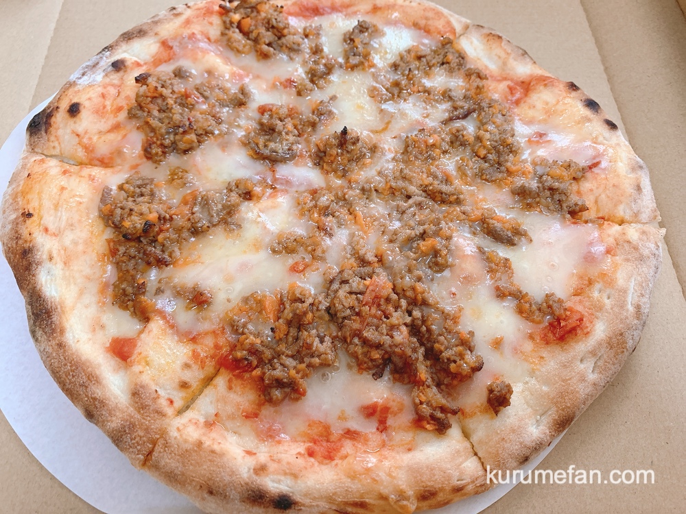PIZZA PARADISE（ピザパラダイス）「あか牛ボロネーゼ」のピザ