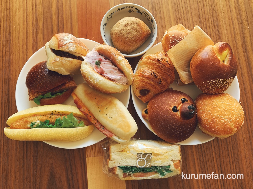 SUMOMO（スモモ）久留米店 色々なパンを購入
