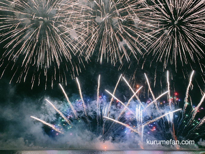 筑後川花火大会 2022年8月5日に開催！3年ぶりに規模を縮小して開催！