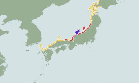 石川県能登地方で震度7 福岡県の日本海沿岸で津波注意報