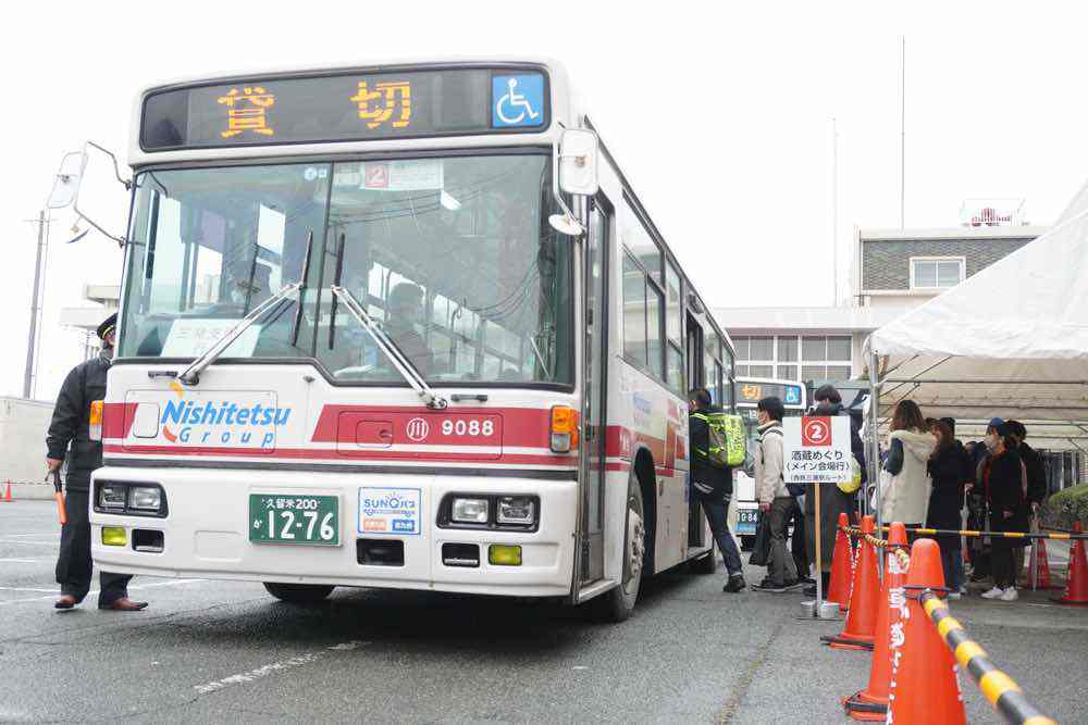 第30回 城島酒蔵びらき シャトルバス運行
