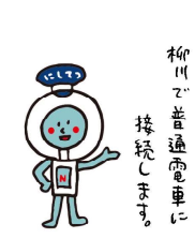 西鉄電車公式キャラクター「ガタンコ」