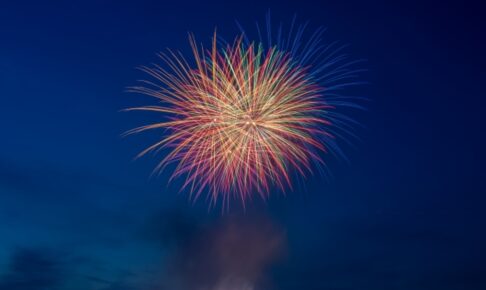 今日、8月8日 久留米市で花火打上！巨瀬川にナイアガラ!!『河童明神夏大祭 』