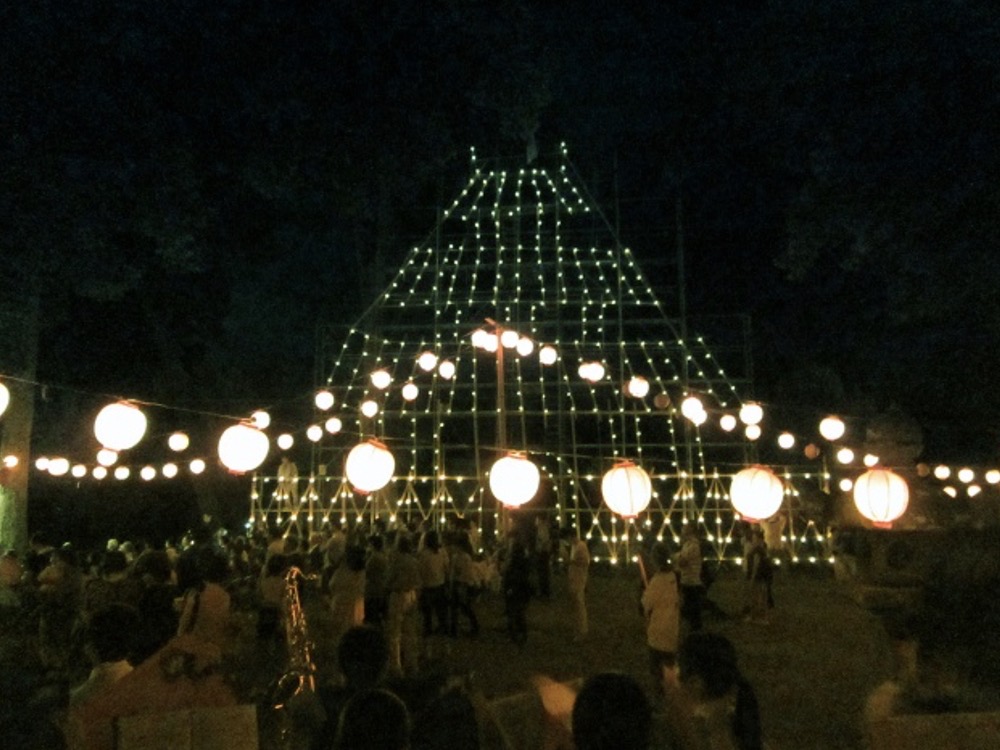 「溝口竈門神社千燈明祭2024」鬼滅の刃のゆかりの地 溝口城が一晩限りで甦る【筑後市】