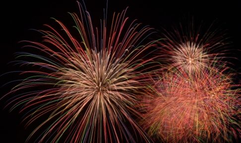 今日、10月13日 朝倉市で花火打上！「夏まつりあさくら」