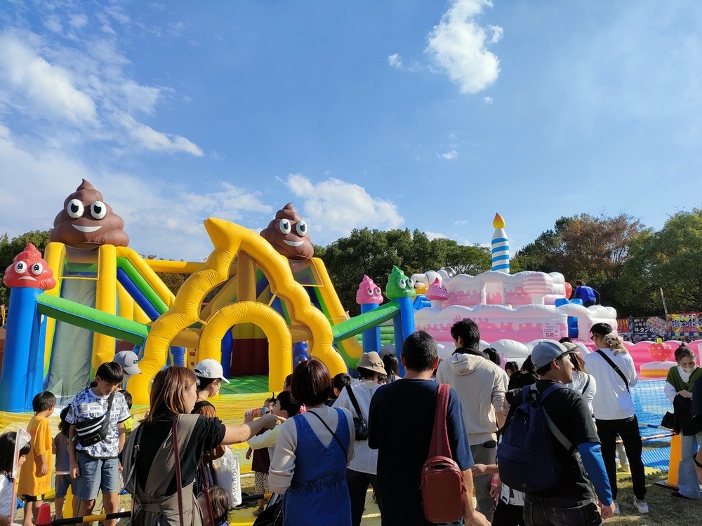 Ryu-GA SPORT FESTIVAL 大型エアー遊具（ふわふわ）