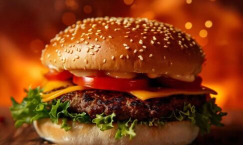 「炭焼きバーガーBLUTO」久留米市に4月オープン！特選牛100%手捏ねハンバーガー