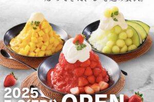 「氷ノ果実」柳川市に5月オープン！独自のミルク氷を使用した進化系かき氷専門店