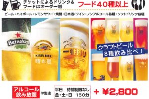 くるめりあ六ツ門 スカイビアガーデン2025 5/30～9/28オープン【久留米市】