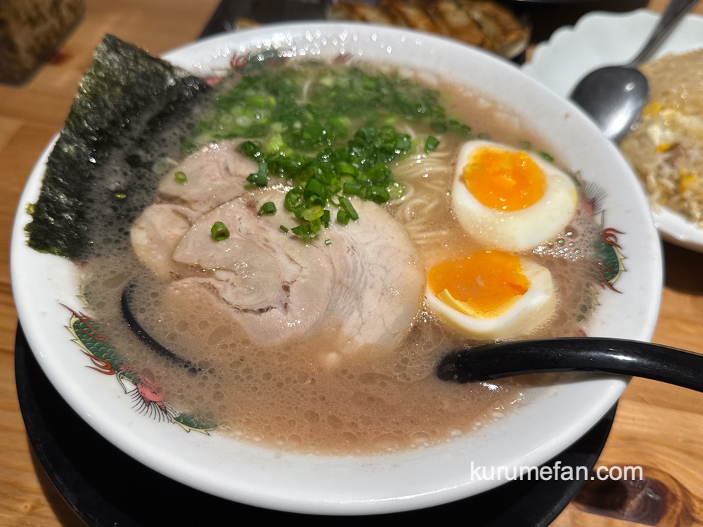 「豚骨と担々 ラーメン舜（しゅん）」6月22日をもって閉店に【久留米市】