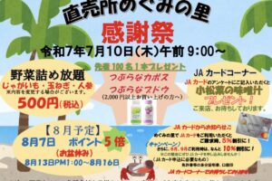 「めぐみの里感謝祭」野菜の詰め放題などイベント開催【小郡市】