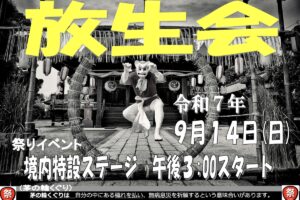 久留米市「大善寺玉垂宮2025」打上げ花火や餅まき、ライブなど開催！