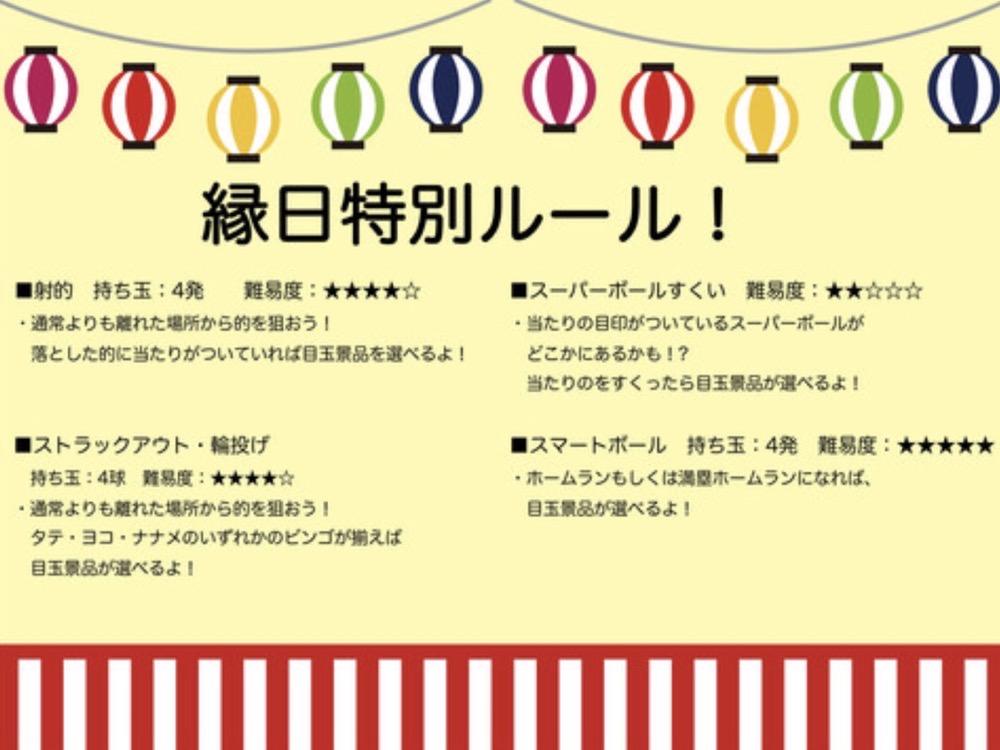 「夏休み!わくわくこども縁日」射的・輪投げ・ストラックアウトなど 「夏休み!わくわくこども縁日」射的・輪投げ・ストラックアウトなど