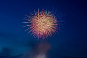 今日、8月8日 久留米市で花火大会！巨瀬川にナイアガラ!!『河童明神夏大祭 』