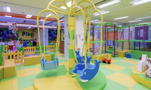 「The Kids」朝倉市甘木に室内遊園地が8月オープン！全天候型室内遊び場