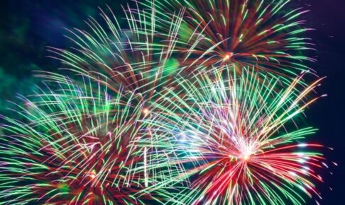 今日、2025年9月15日 久留米市で花火打上！「赤司八幡宮放生会奉納花火大会」