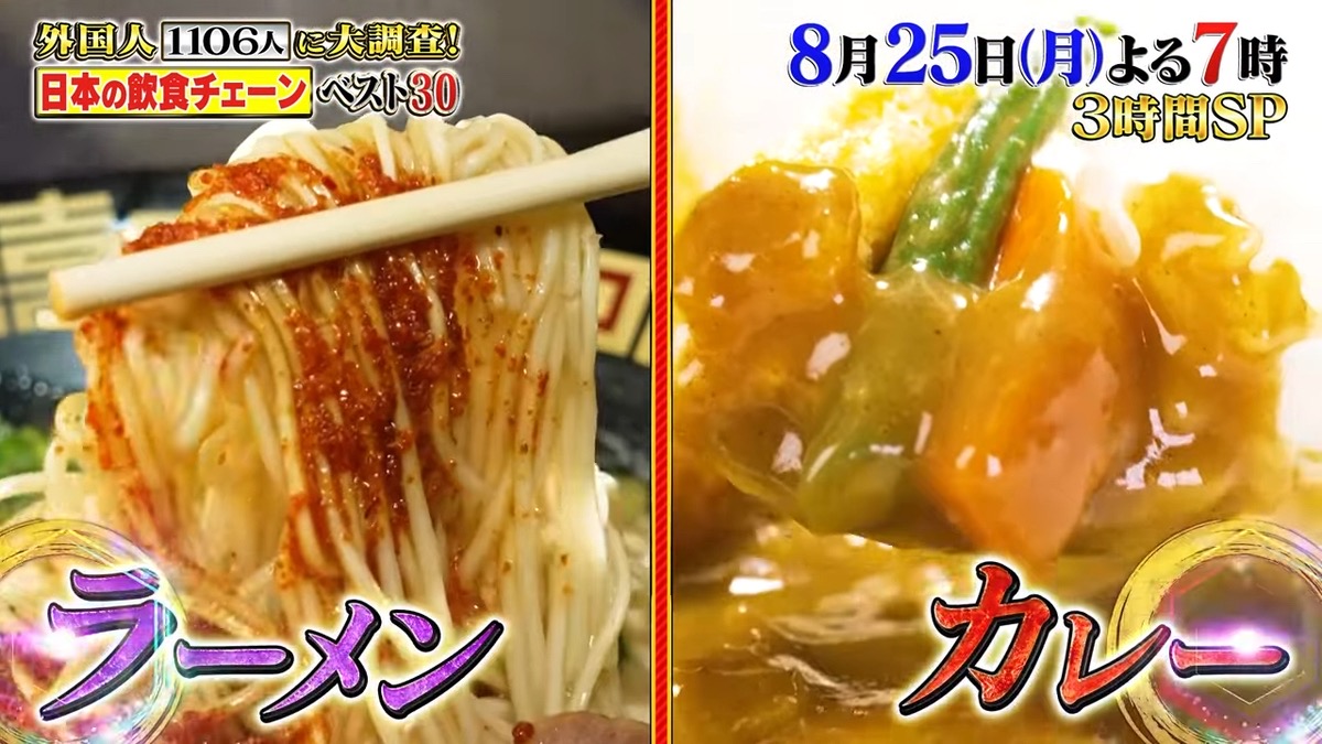 「日本の飲食チェーンランキング」ベスト30発表！10万円でできるかな