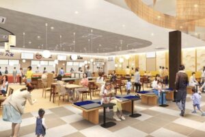 広川サービスエリア上り線 フードコートなど新しくなり2025年12月オープン！