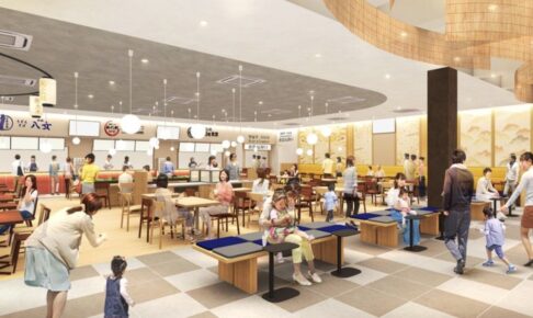 広川サービスエリア上り線 フードコートなど新しくなり2025年12月オープン！