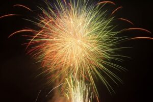 今日、2025年11月1日 花火打上!筑前町「第21回ど~んとかがし祭」