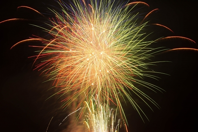 今日、2025年11月1日 花火打上!筑前町「第21回ど~んとかがし祭」