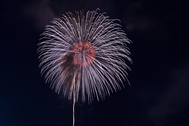 今日、10月26日 久留米市で花火打上!