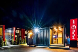 「HOTEL R9 The Yard 大刀洗」2026年2月頃オープン！お洒落なコンテナ型ホテル