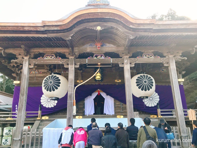 久留米市「高良大社 大晦日」