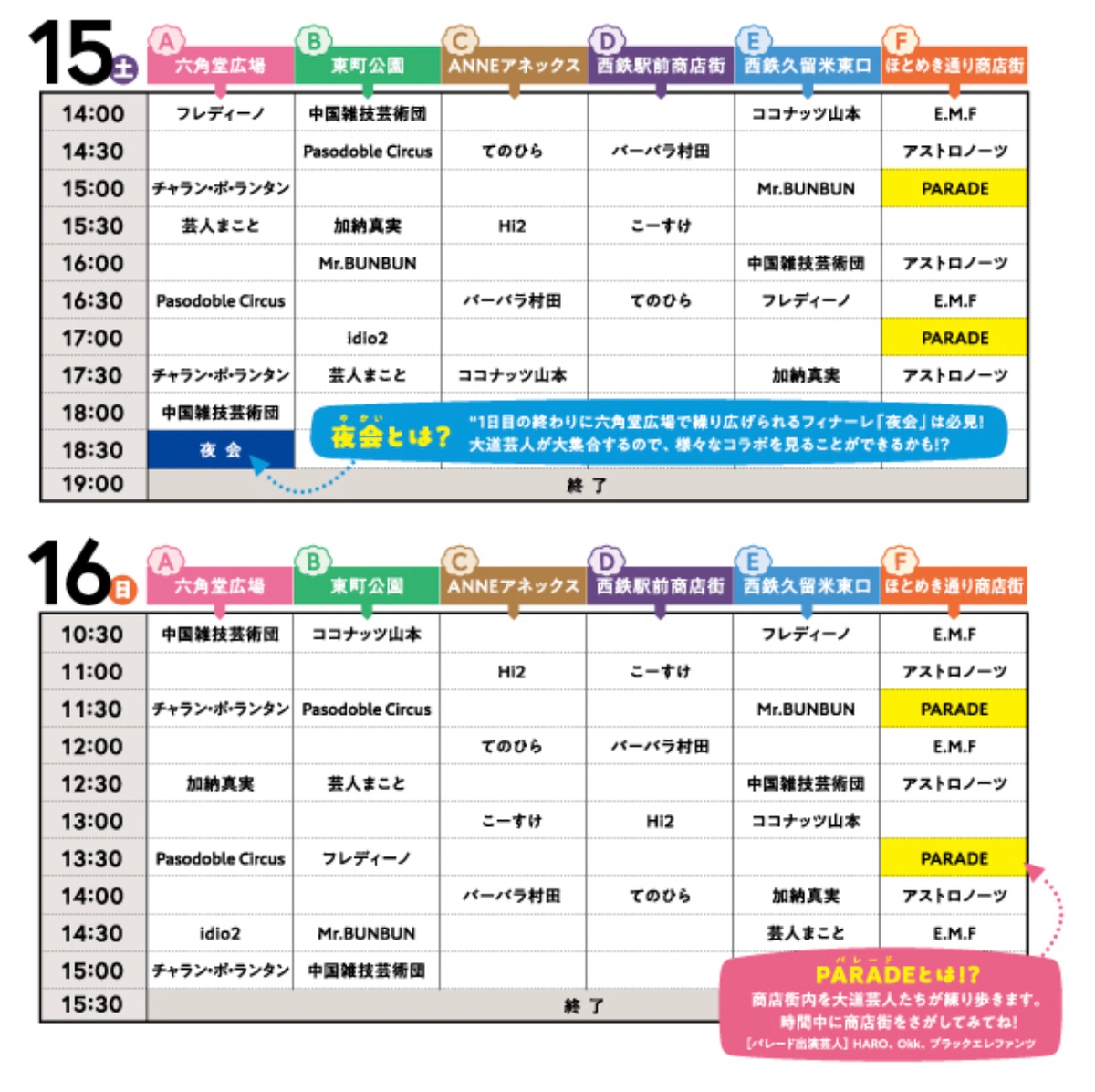 第10回 久留米たまがる大道芸