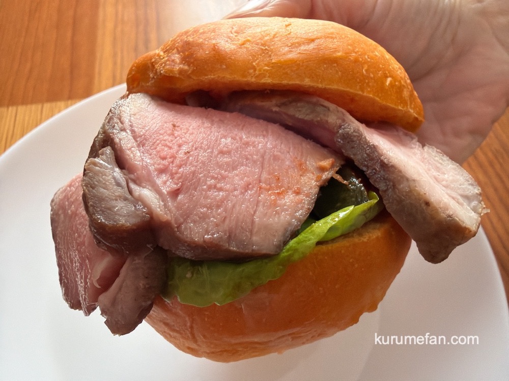 ローストポークとラタトゥイユのサンド