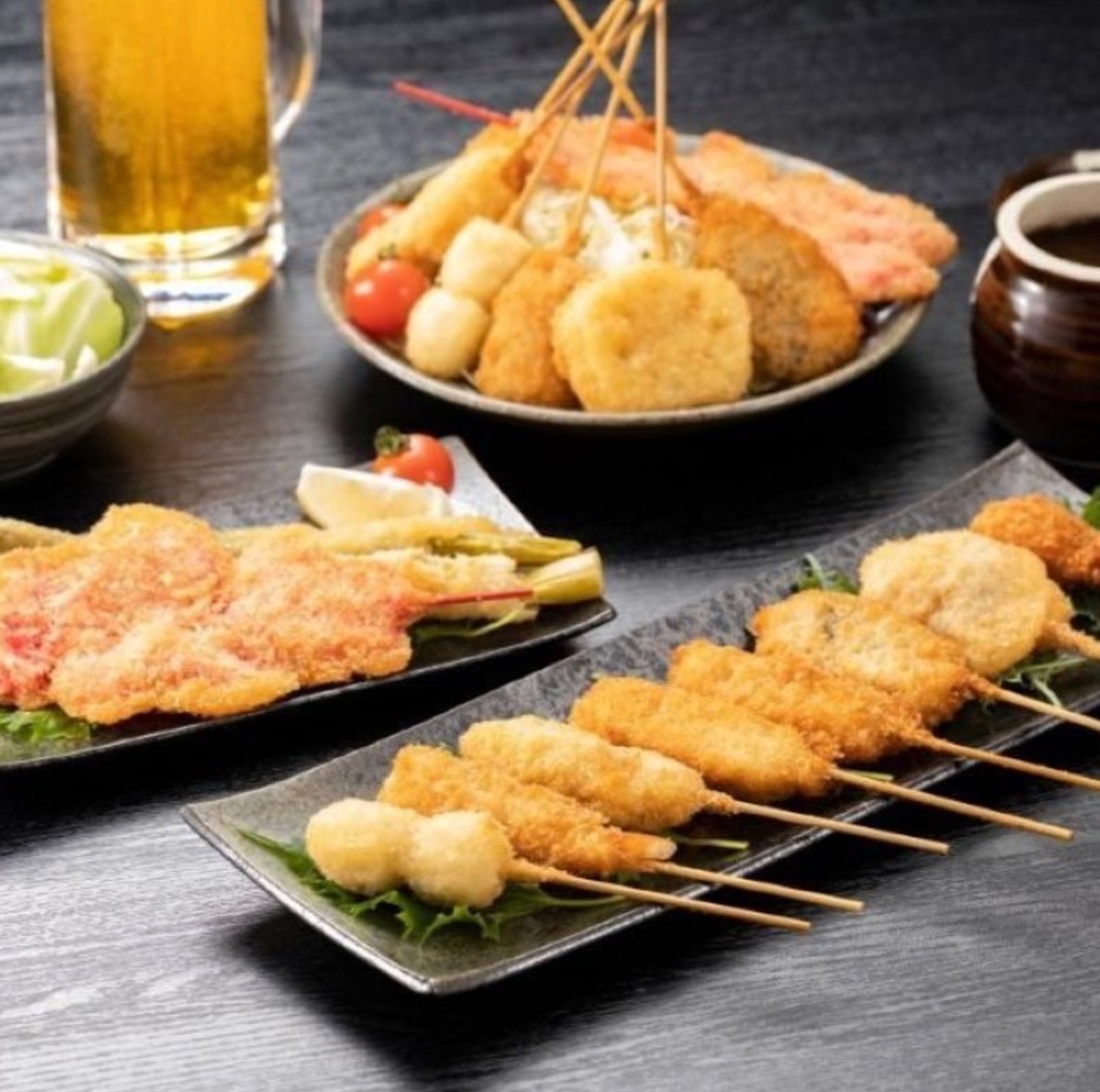 岩田屋久留米店「関西の美味しいもの」食品催事！宝隆丸 串揚げ実演販売【久留米市】