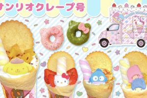 イオン小郡に「サンリオクレープ号」がやってくる!クレープやオリジナルグッズ販売