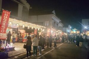 「夜あそび大作戦in白壁通り2026」夜のマーケットや射的など【うきは市】