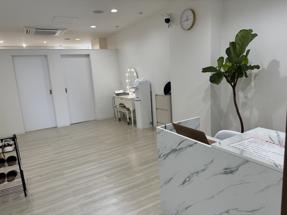 うなじ矯正専門店ミース 久留米店 店内の雰囲気