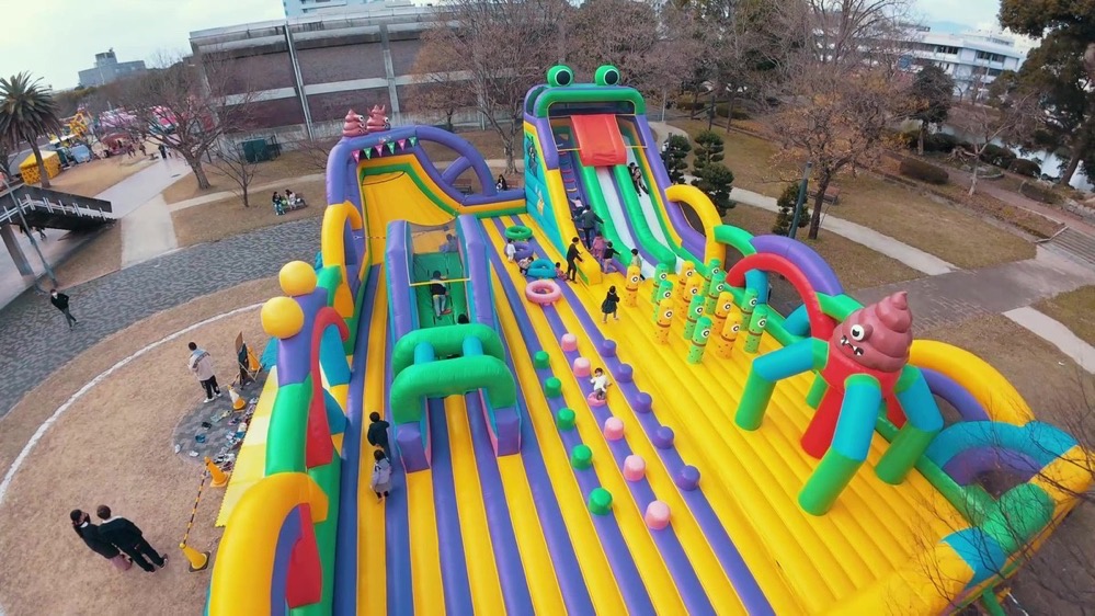 Ryu-GA SPORT FESTIVALどでかーい『ふわふわ』も登場