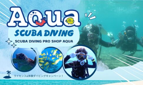【大牟田市】初心者でも安心！ダイビングを始めるなら「SCUBA DIVING PRO SHOP AQUA」お得なキャンペーン