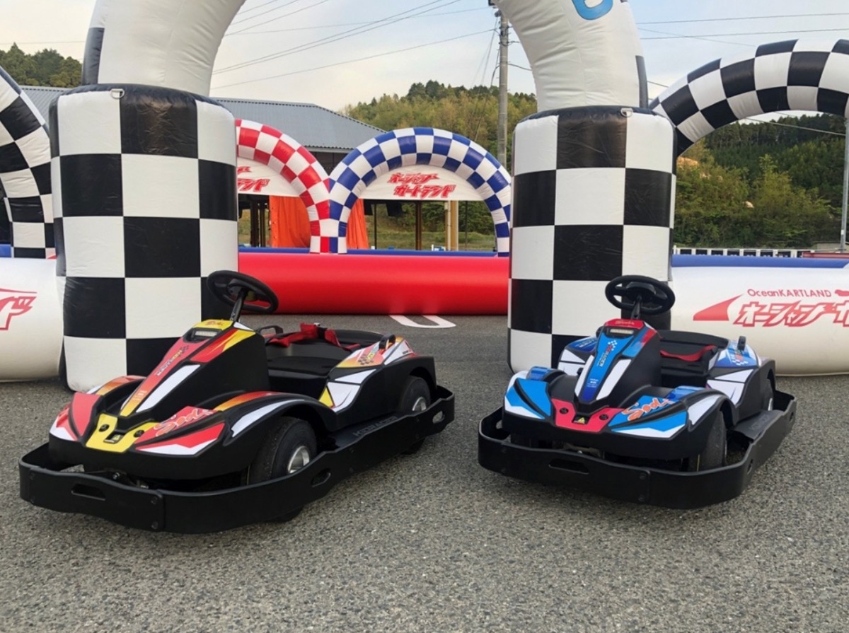 イオン小郡ショッピングセンター「電動キッズカート体験」