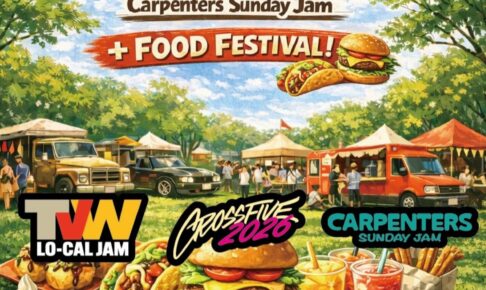 久留米百年公園「TVW LOCALJAM14 福岡」フードフェスも同時開催！