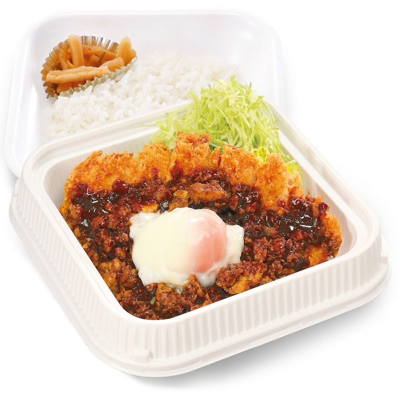 肉あんかけロースカツ弁当（温玉付）